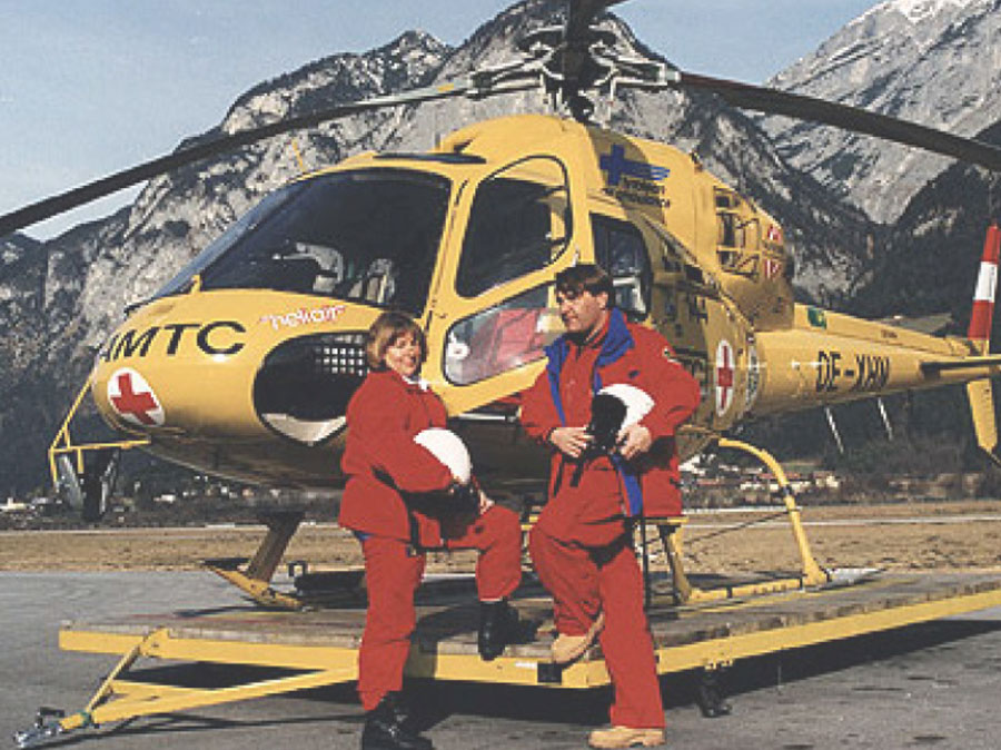 Klaudia Stengg & Wolfgang Weitzer Hubschrauber